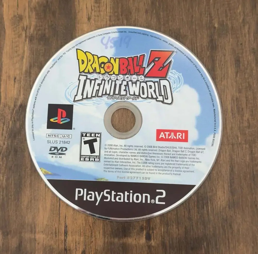 Dragon Ball Z: Infinite World for PlayStation 2 (Disc Only)